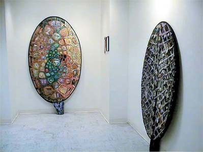 Installation at the Windows to the Soul exhibition at Skylight Gallery, 1999
