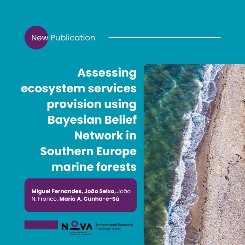 New Publication| Assessing ecosystem services provision using Bayesian Belief Network in Southern Europe marine forests