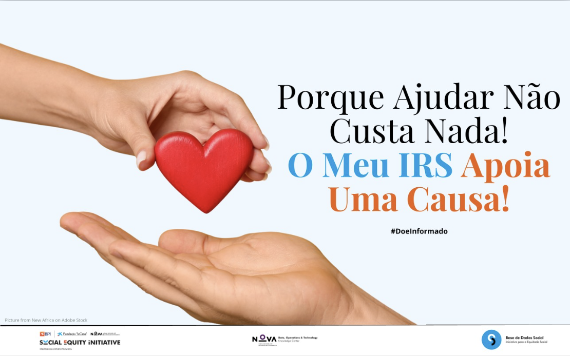 Base de Dados Social lança 3ª edição de campanha de Consignação do IRS